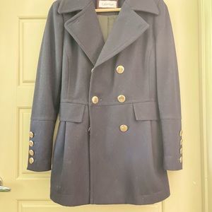 Calvin Klein navy blue coat
